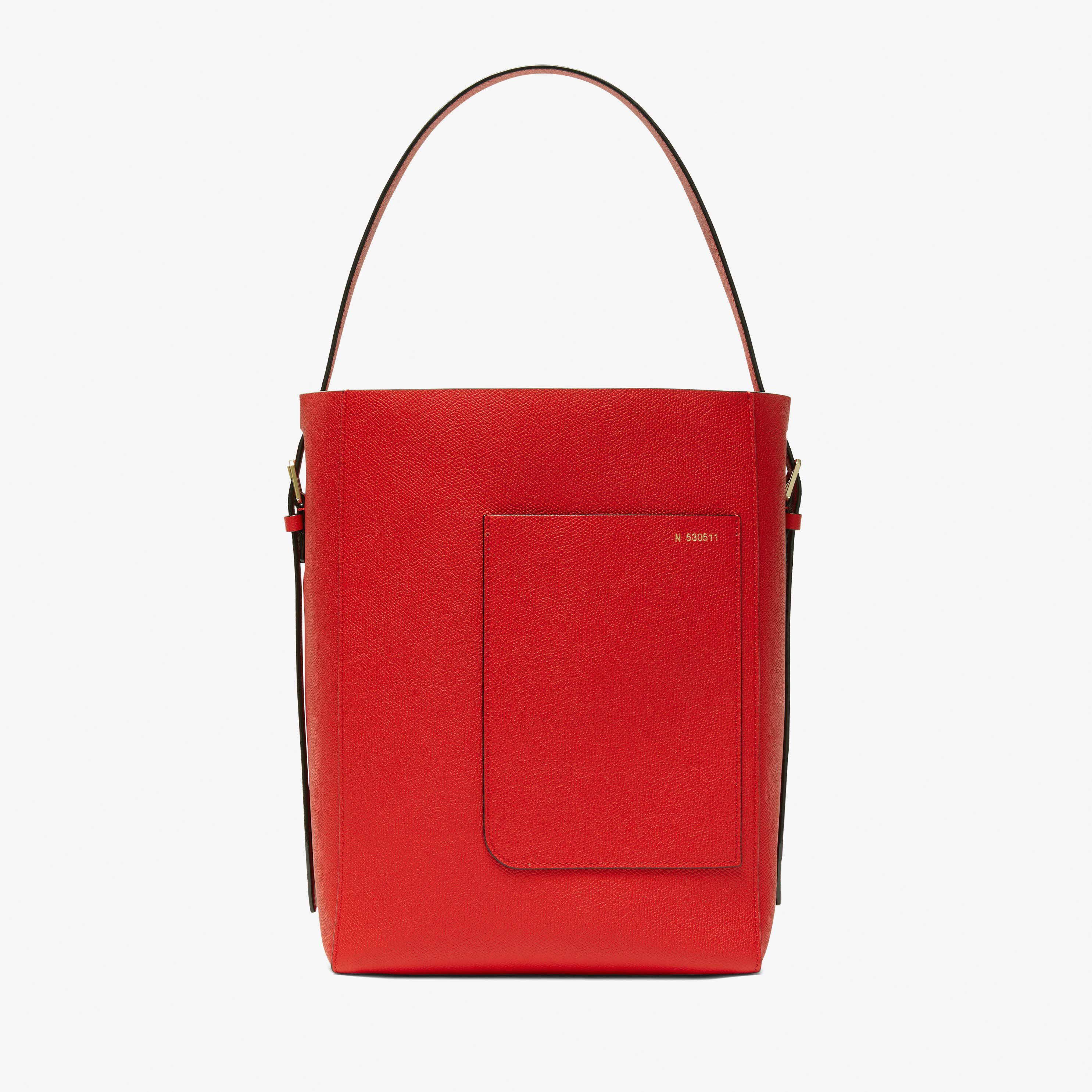 Borsa secchiello rossa discount