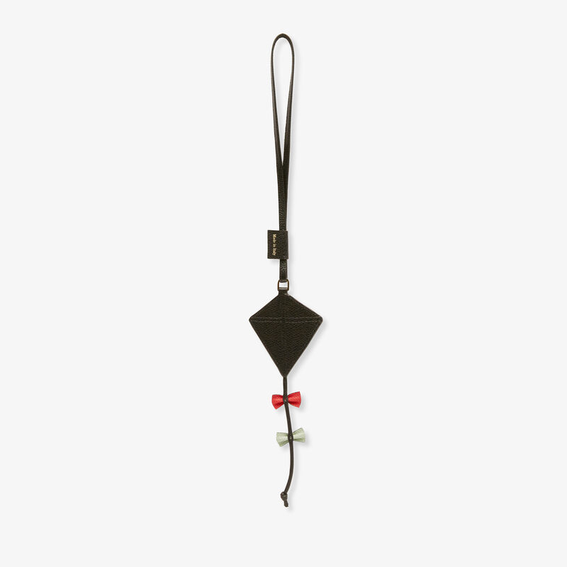 Kite Charm - Mint Green/Sapphire Blue/Crimson Red/Yellow/Black - Millepunte calf leather - Valextra - 3