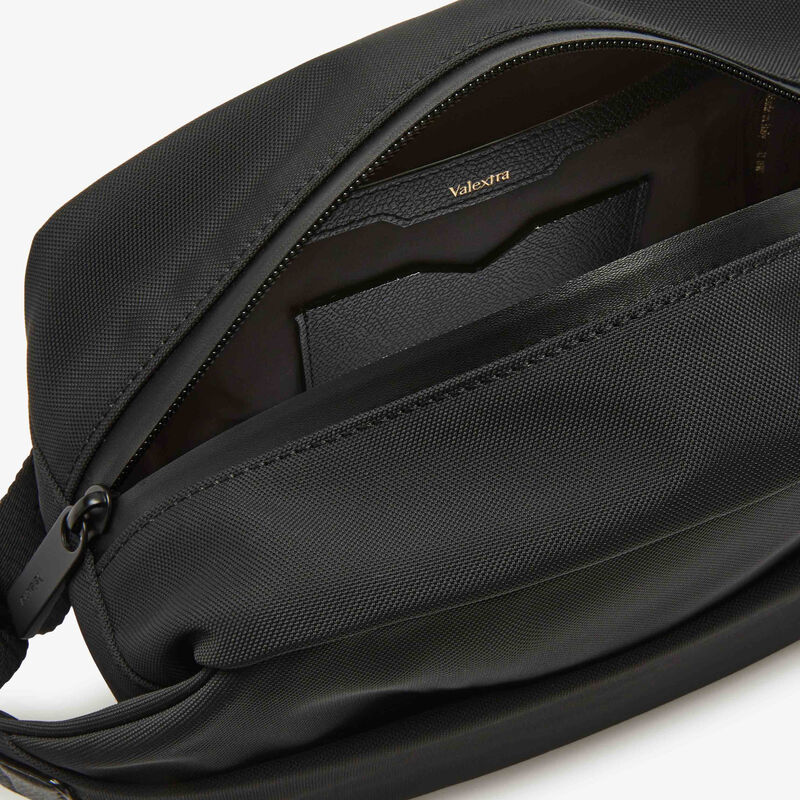 Assoluto Bum Bag - Black - Econyl - Rigenerated nylon fiber - Valextra - 6