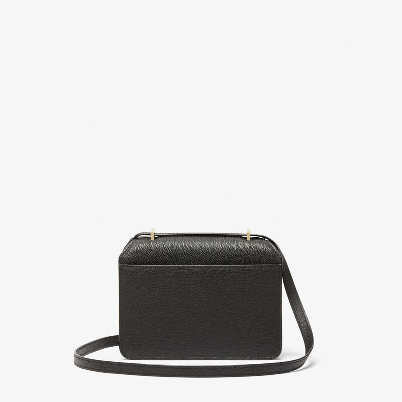 Nolo crossbody Mini bag - Black - Vitello VS - Valextra - 8