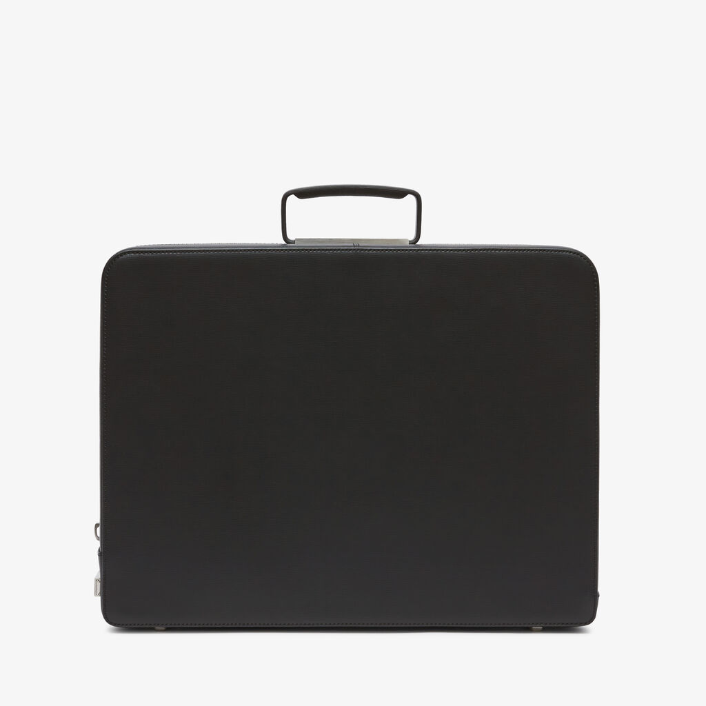 Premier Briefcase 24H - Black - Cuoio VL - Valextra - 7