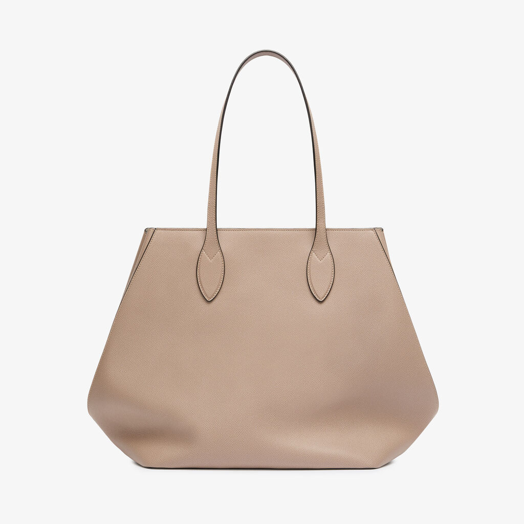 Vivi Shopping Large Bag - - Vitello Millepunte Soft - Valextra - 9