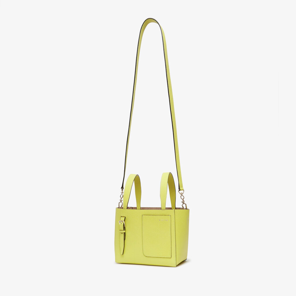 Soft Bucket micro bag - Citrine Yellow - Vitello VS - Valextra - 6