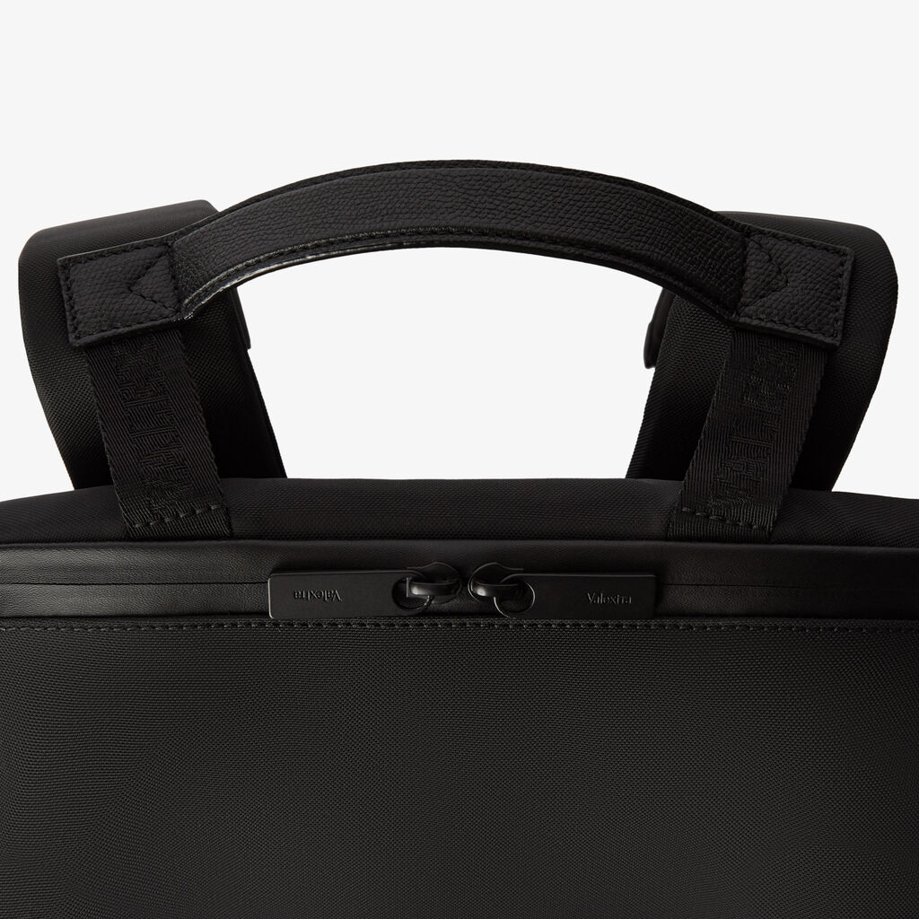 Assoluto Backpack - Black - Econyl - Rigenerated nylon fiber - Valextra - 8