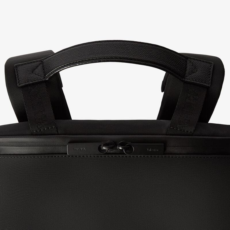 Assoluto Backpack - Black - Econyl - Rigenerated nylon fiber - Valextra - 8