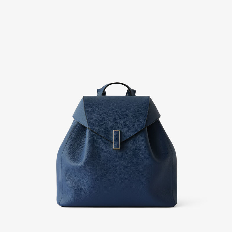 Iside Medium Backpack - Sapphire Blue - Millepunte Soft calf leather - Valextra - 1
