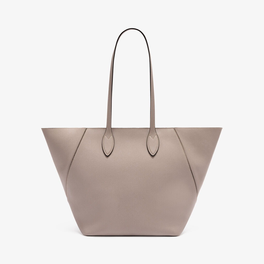 Vivi Shopping Medium Bag -  - Vitello Millepunte Soft - Valextra - 2