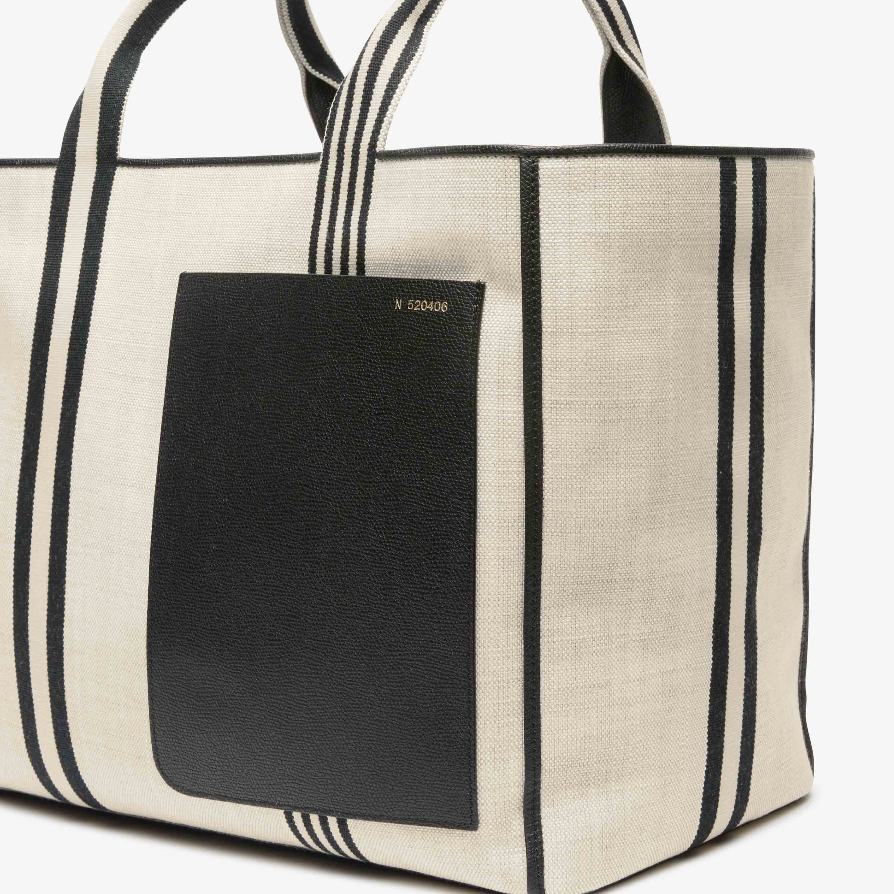 Brown Fabric Large tote bag Valextra