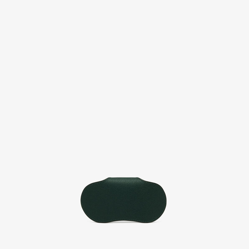 Glasses Case - Valextra Green - Millepunte calf leather - Valextra - 3