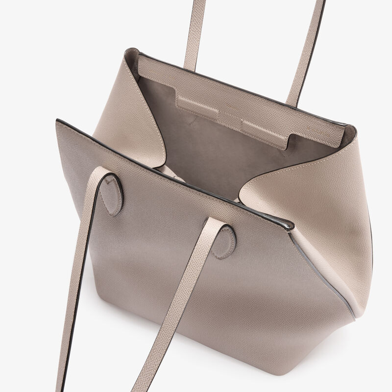 Vivi Shopping Medium Bag -  - Vitello Millepunte Soft - Valextra - 5