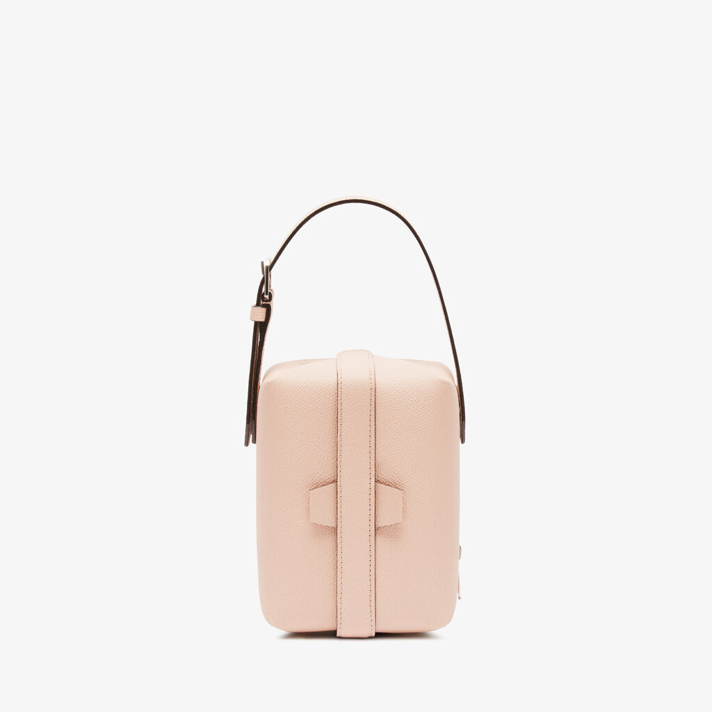 Tric Trac Bag - Bonne Mine Pink - Vitello VS - Valextra - 2