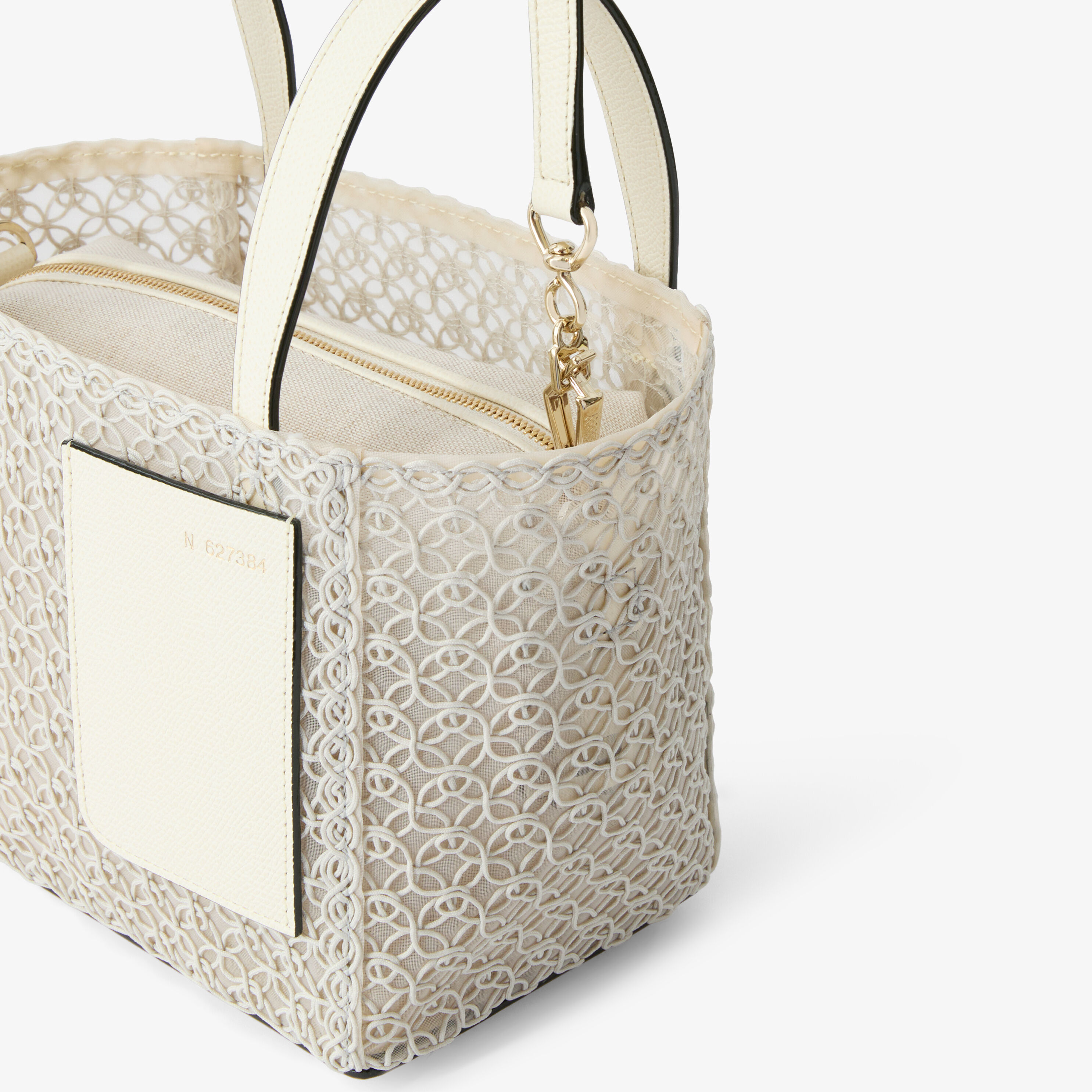 Women's White Luxury Leather Bucket Micro Bag | Valextra Soft