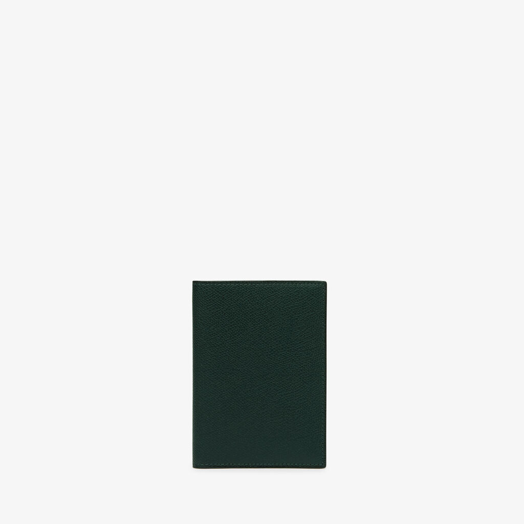 Passport Holder 3CC - Valextra Green - Vitello VS - Valextra - 1