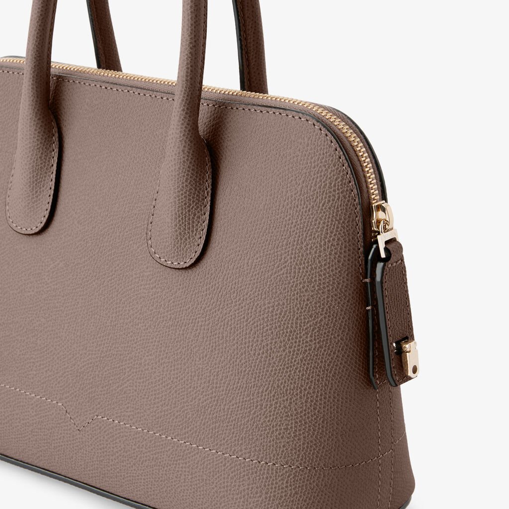 MyLogo Bowling Mini Bag - - Millepunte calf leather - Valextra - 3