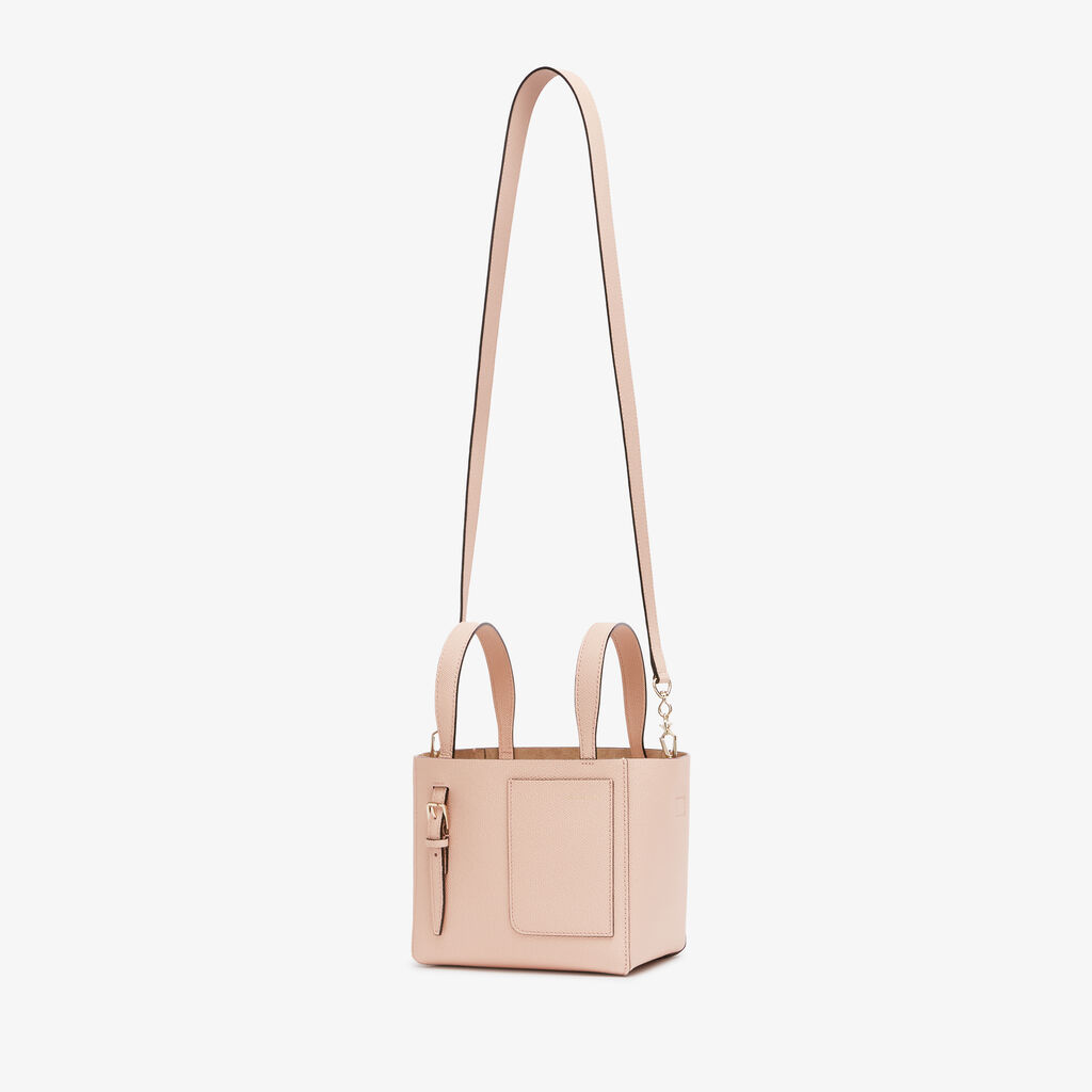 Soft Bucket Micro Bag - Bonne Mine Pink - Vitello VS - Valextra - 5