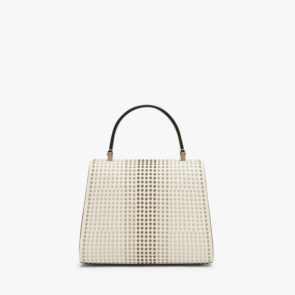 Iside Speckles Top Handle Mini Bag -  - Vitello VS-Borchie Colorate - Valextra - 5