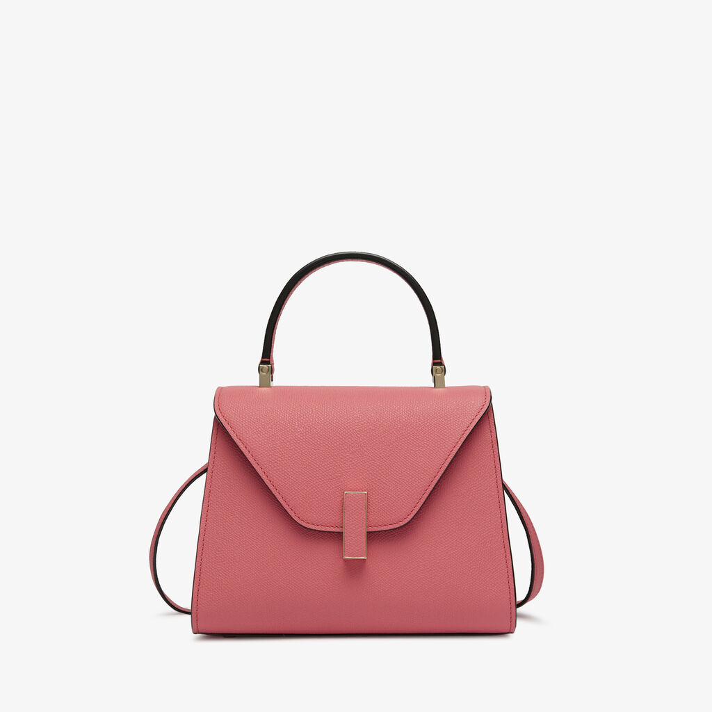 Borsa a Mano Iside Mini - Rosa Antico - Vitello VS - Valextra - 1