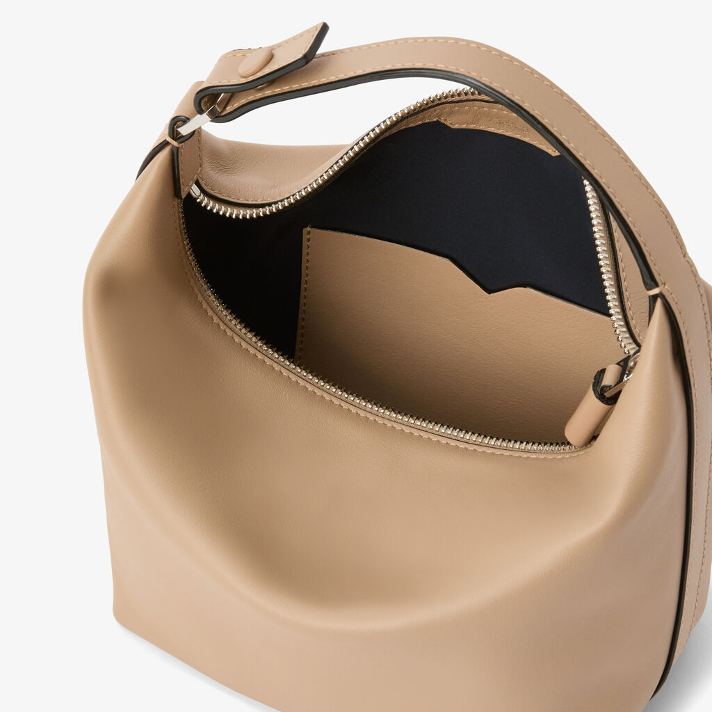 Borsa a Mano Mochi Sublime Mini - Beige Cashmere - Pelle morbida Sublime - Valextra - 2
