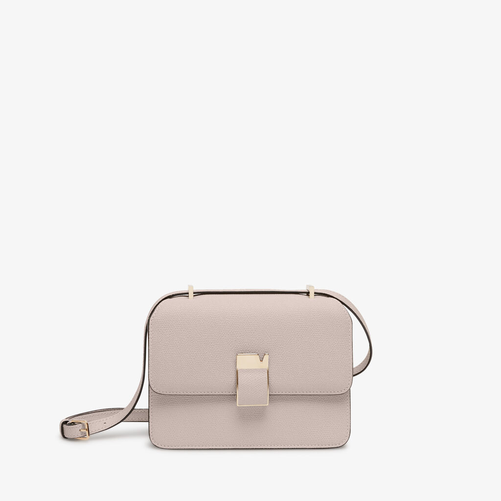 Valextra Borsetta postina Mini in Pelle Rosa Nude | Valextra NoLo