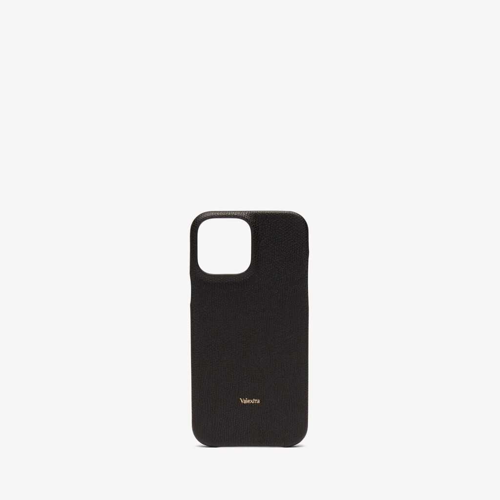 Iphone 13 Pro Max Cover - Black - Vitello VS - Valextra - 1