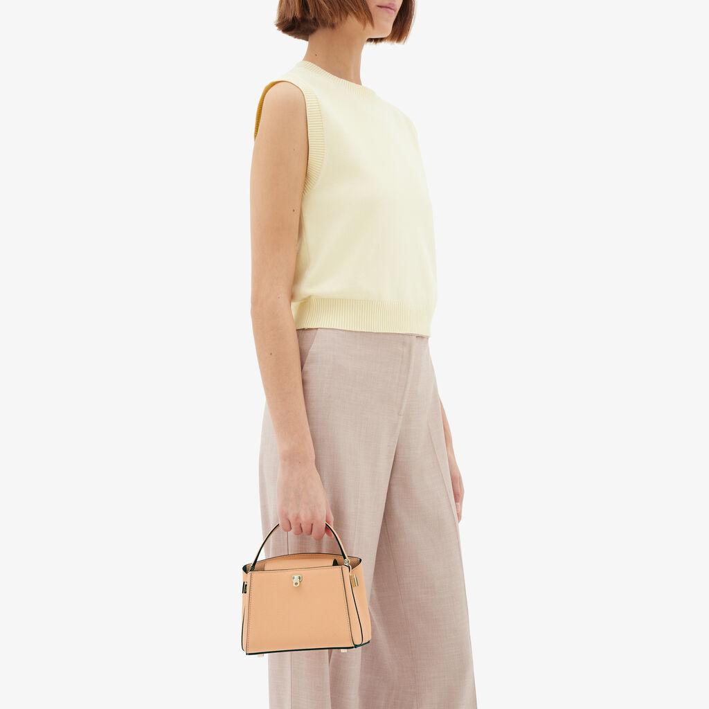 Brera crossbody micro bag -  - Vitello VS - Valextra - 2