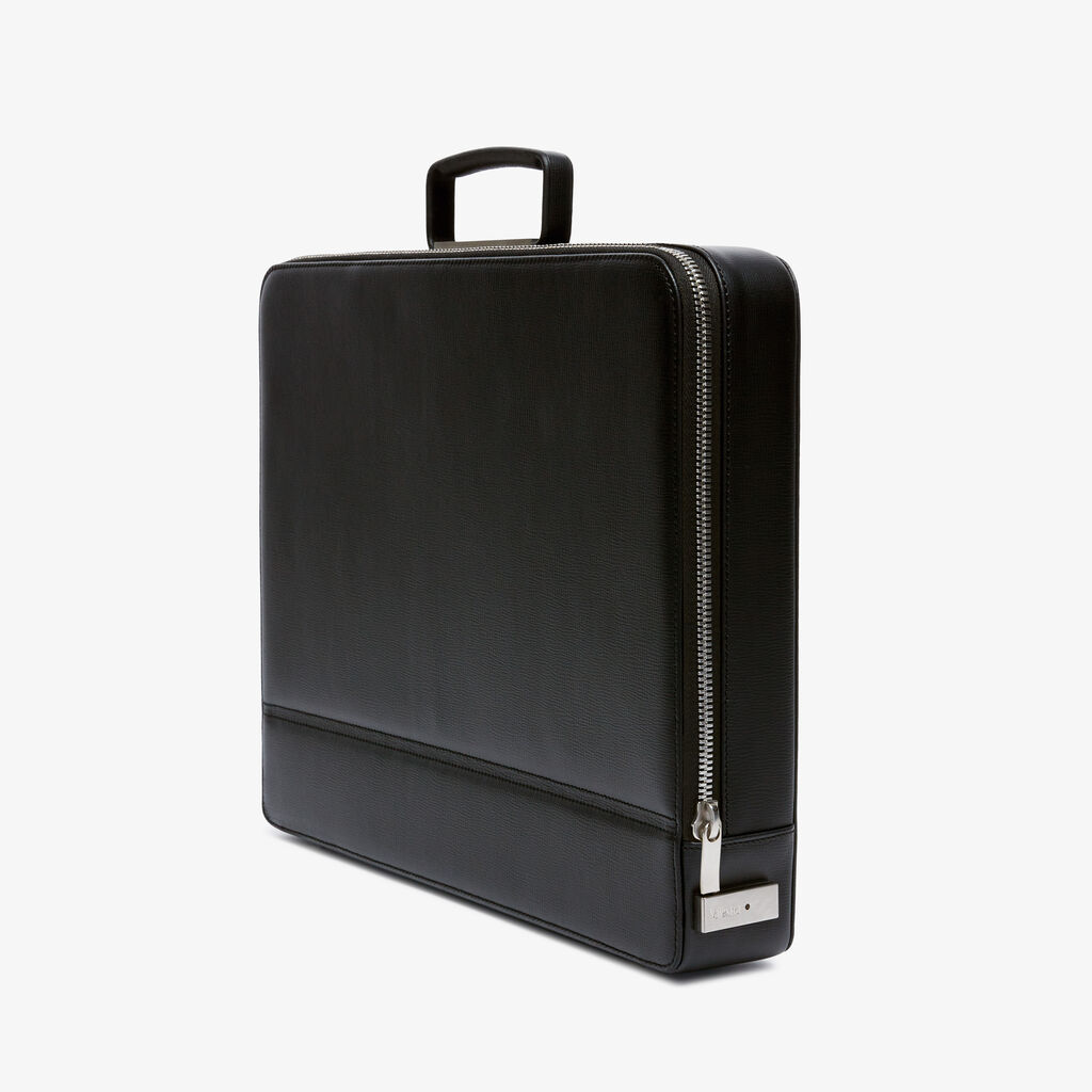 Premier Briefcase 24H - Black - Cuoio VL - Valextra - 4