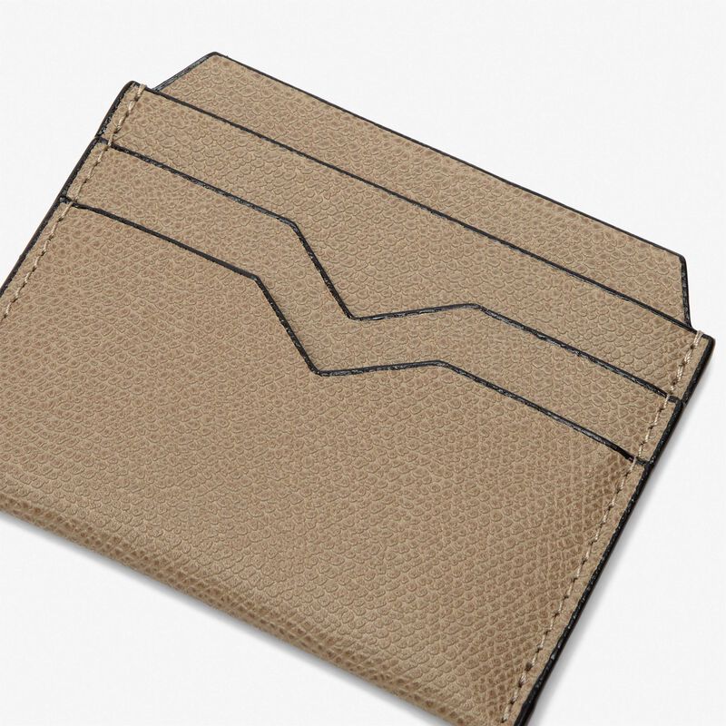 4CC Card Case - Oyster Brown - Millepunte calf leather - Valextra - 2