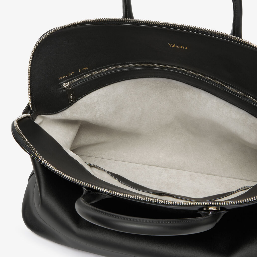 MyLogo Sublime Bowling Bag - - Vitello Sasha - Valextra - 4