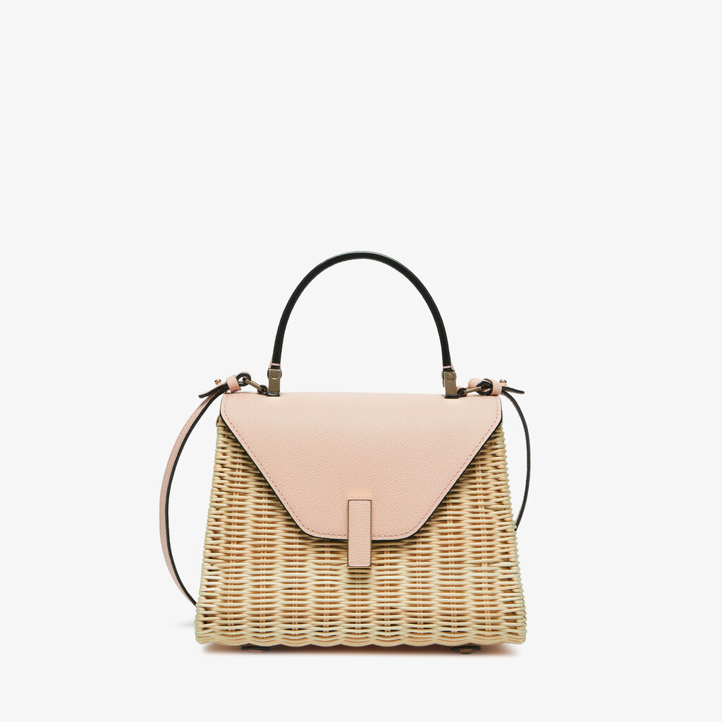 Iside Wicker Top Handle Mini Bag - - Midollino/Vitello VS - Valextra - 1