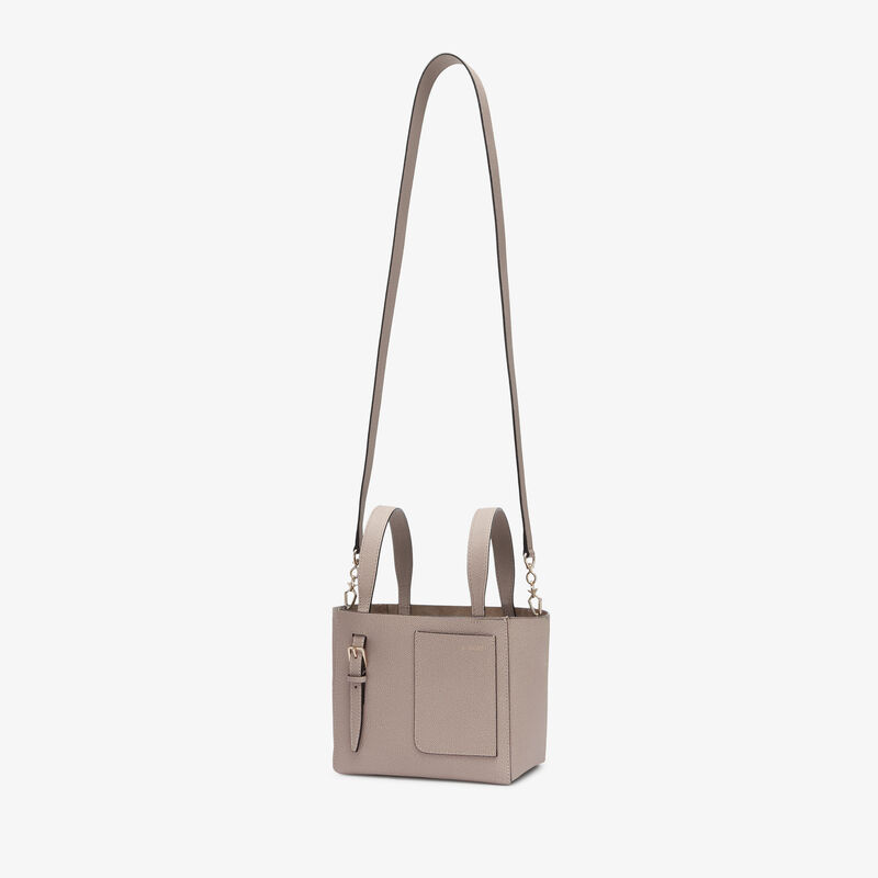 Soft Bucket Micro bag - Nude Pink - Millepunte calf leather - Valextra - 4