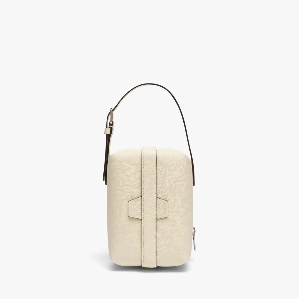 Tric Trac Bag - Pergamena White - Vitello VS - Valextra - 3