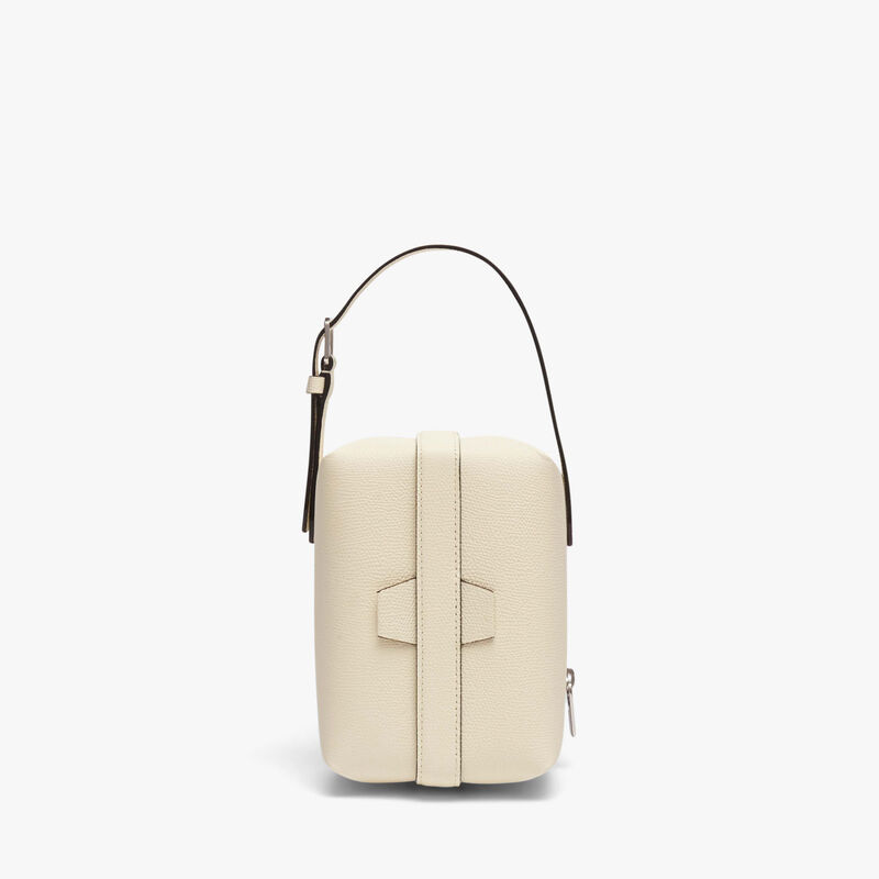 Tric Trac Bag - Pergamena White - Millepunte calf leather - Valextra - 3
