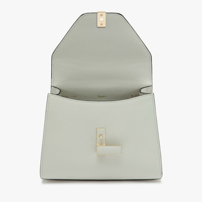 Iside Top handle mini bag - Off White - Millepunte calf leather - Valextra - 7