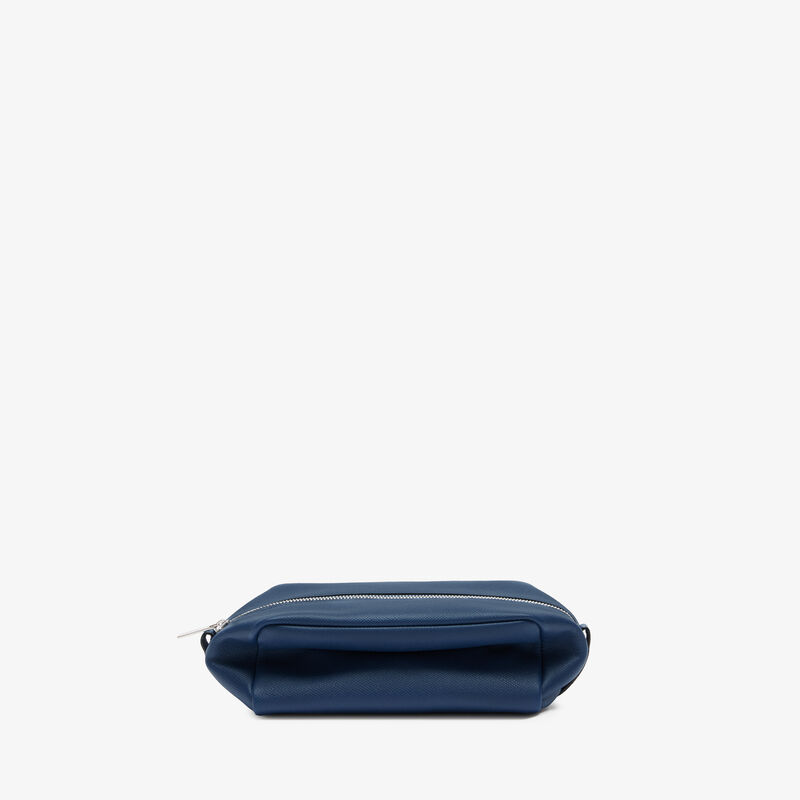 Origami Mini Pouch - Sapphire Blue - Millepunte Soft calf leather - Valextra - 5