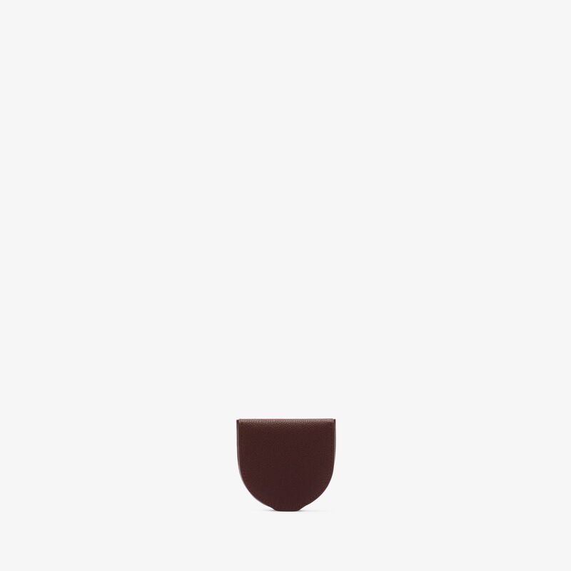 Tallone Coin Purse - Coffee Brown - Millepunte calf leather - Valextra - 3