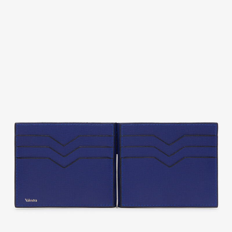 Simple Grip - Royal Blue - Pavè calf leather - Valextra - 4