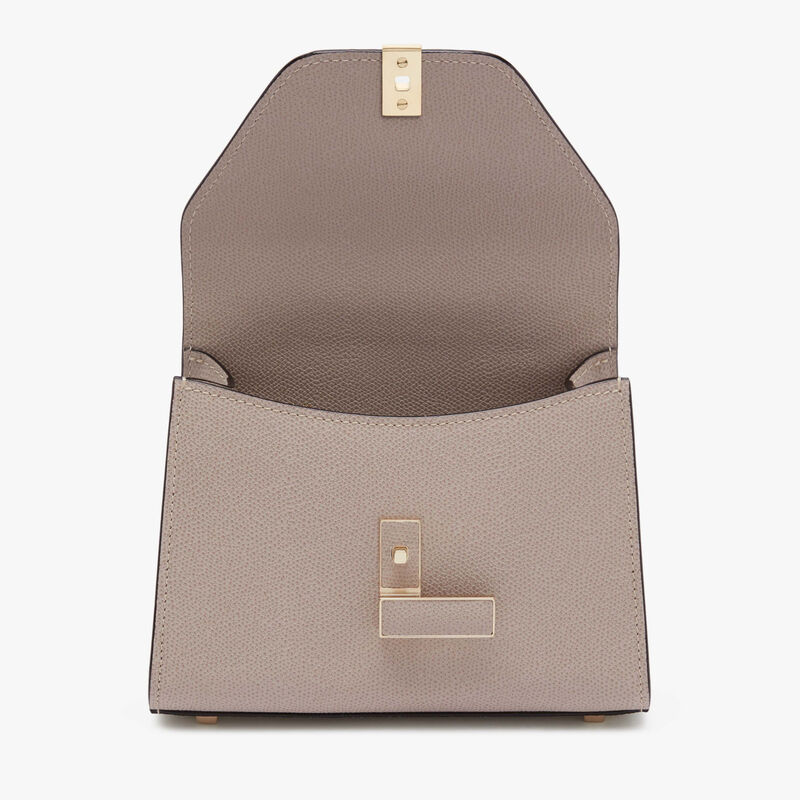 Iside crossbody micro bag - Nude Pink - Millepunte calf leather - Valextra - 7