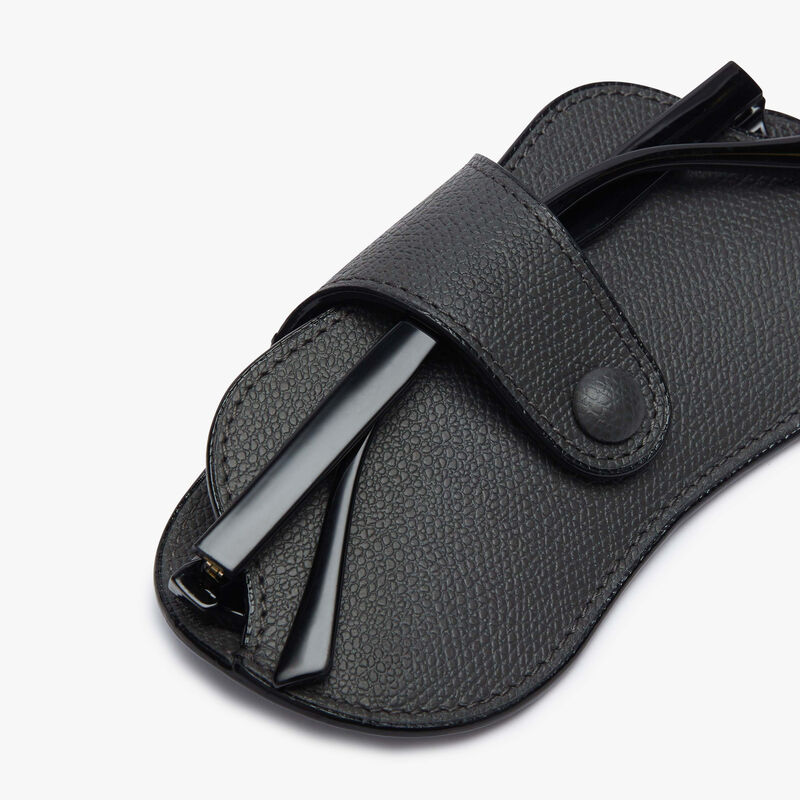 Glasses Case - Smokey Grey - Millepunte calf leather - Valextra - 2