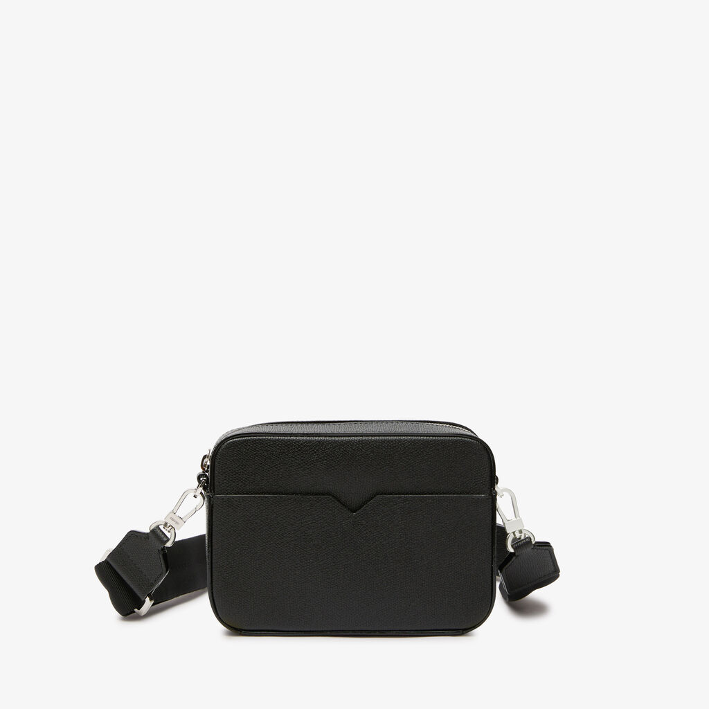 Borsa Reporter V-line Mini - Nero - Vitello VS - Valextra - 1