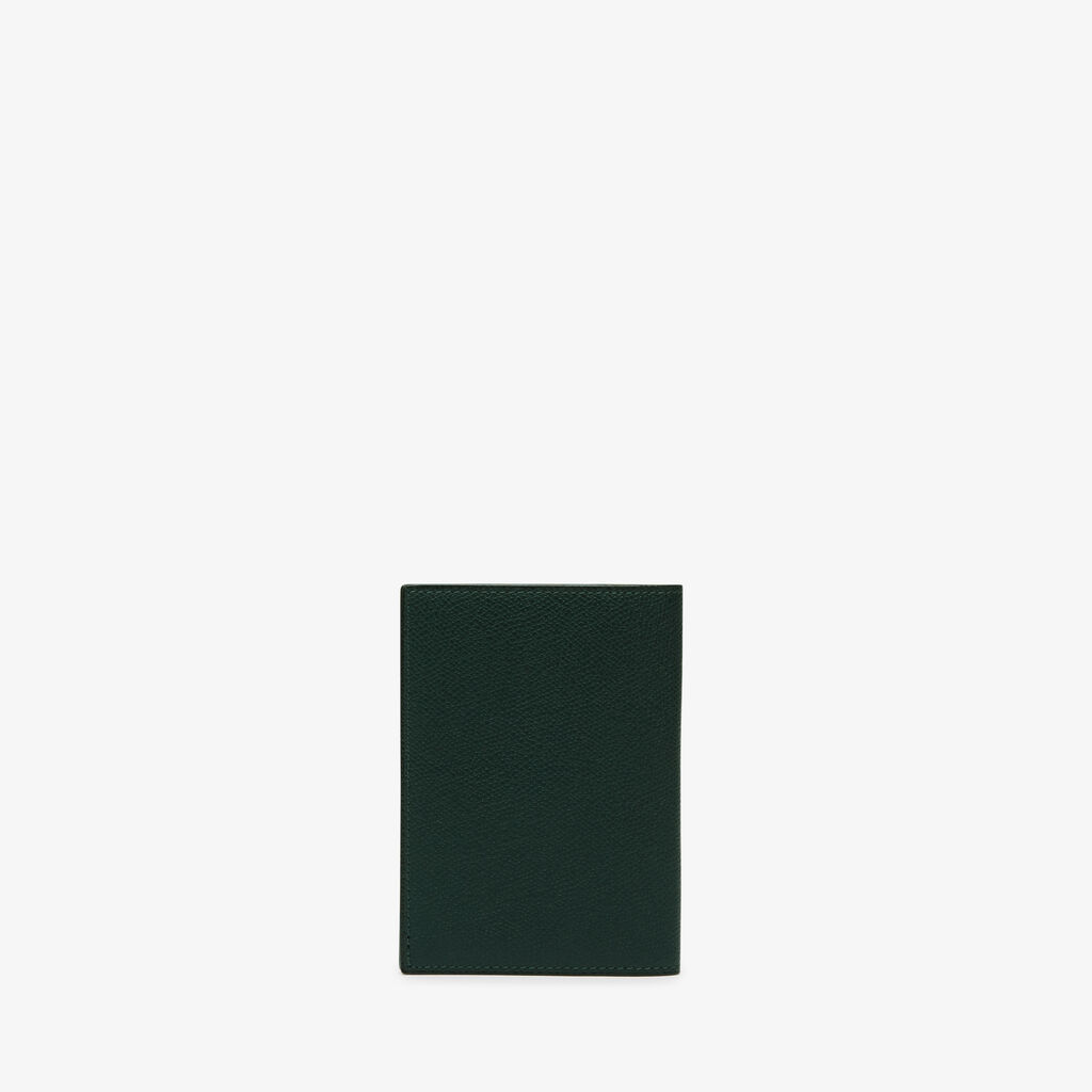 Passport Holder 3CC - Valextra Green - Vitello VS - Valextra - 4