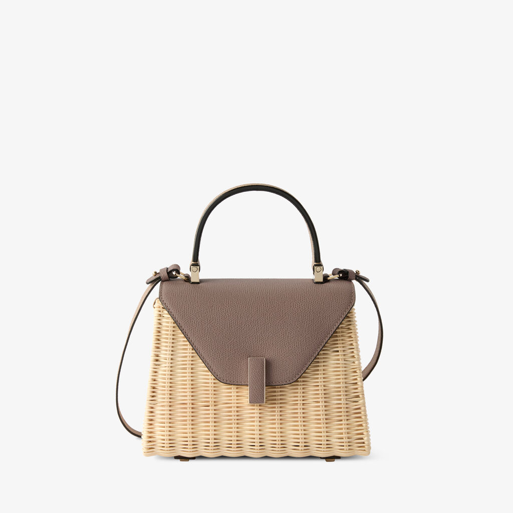 Borsa a Mano Iside Vimini Mini -  - Midollino/Vitello VS - Valextra - 1