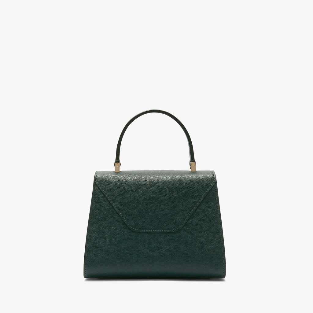 Iside Top handle mini bag - Valextra Green - Vitello VS - Valextra - 6