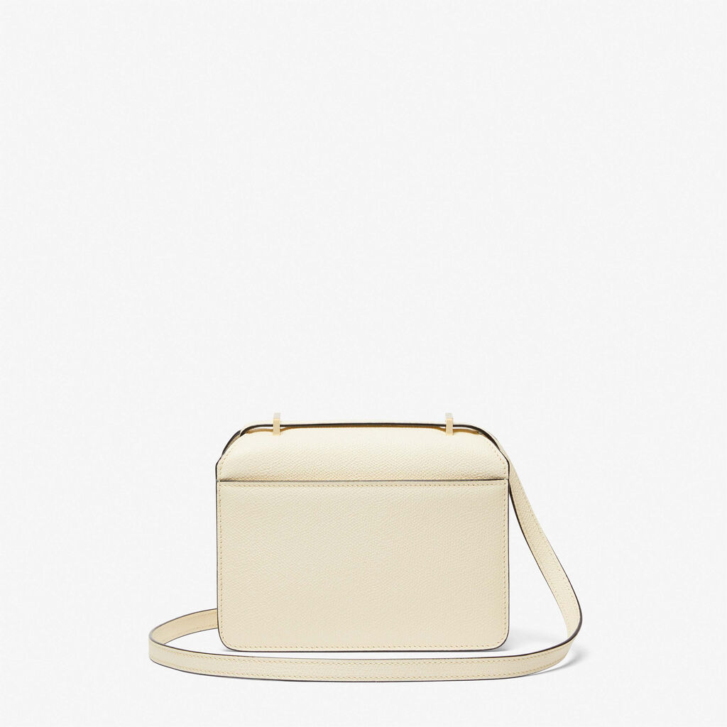 Nolo crossbody Mini bag - Pergamena White - Vitello VS - Valextra - 7