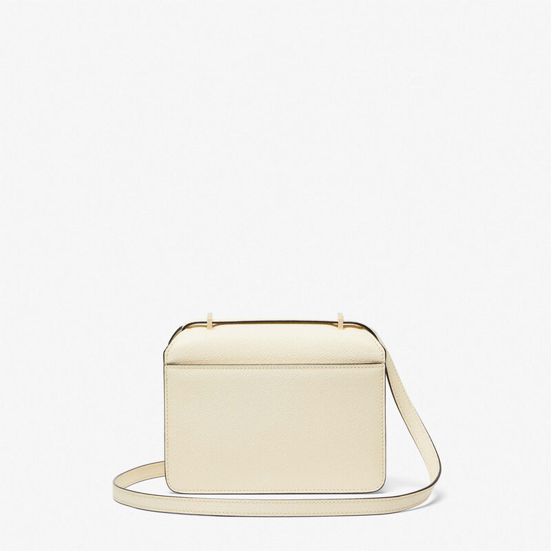 Nolo crossbody Mini bag - Pergamena White - Vitello VS - Valextra - 7