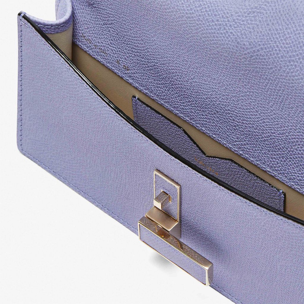 Borsa Clutch Iside - Rosa Lavanda - Vitello VS - Valextra - 3