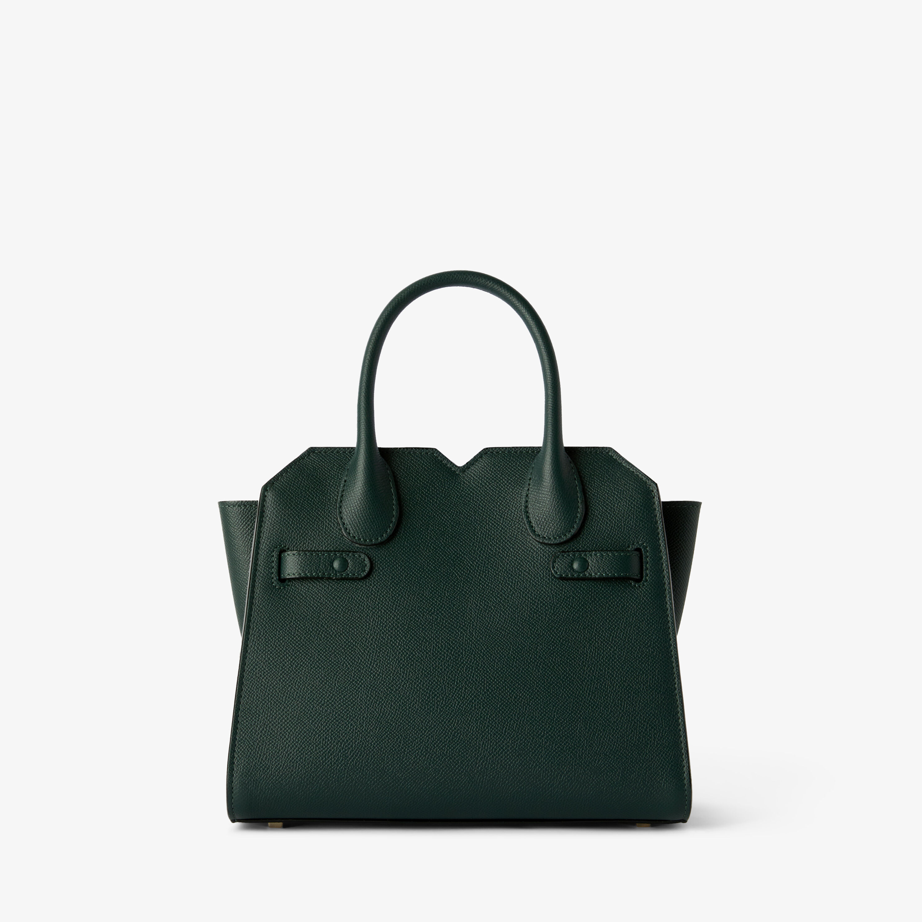 Women's Green Luxury Leather Two Handles Mini Bag | Valextra