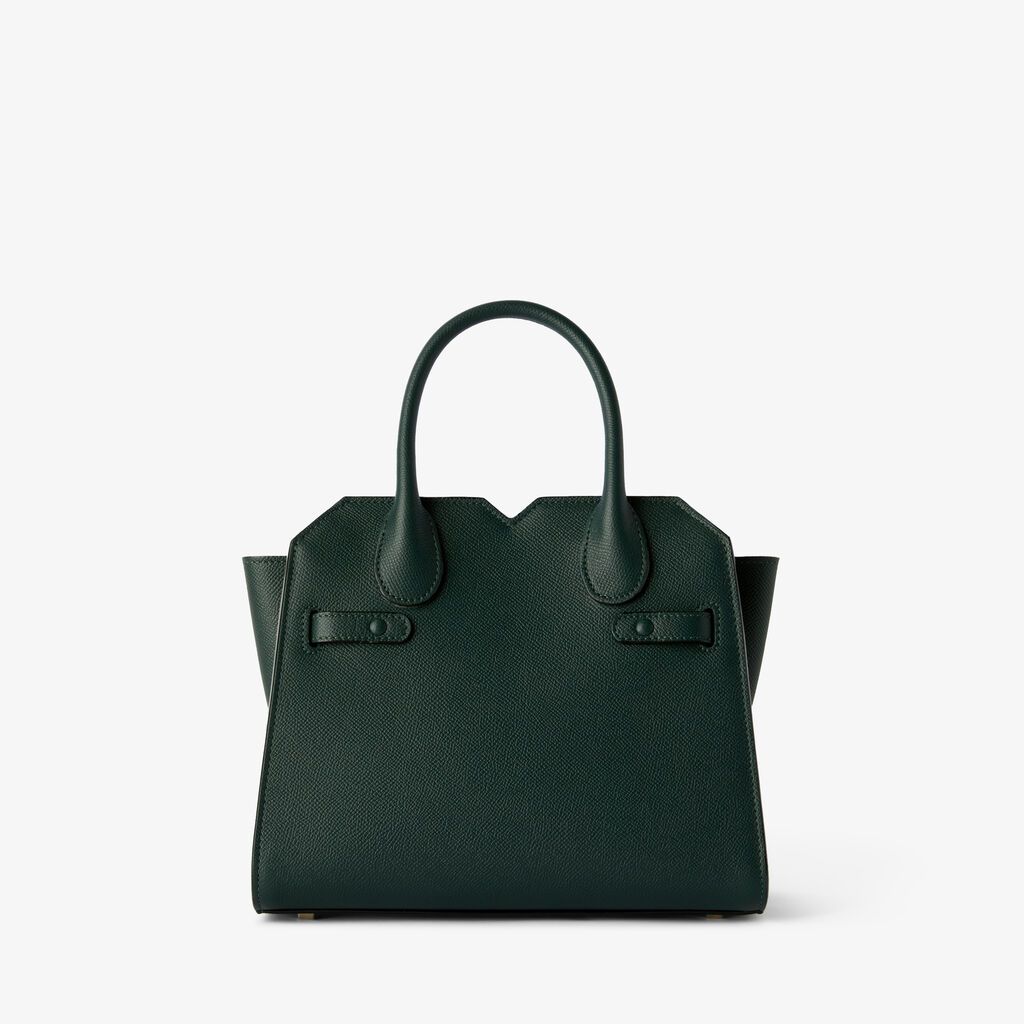 Milano Two Handles Mini Bag -  - Vitello Millepunte Soft - Valextra - 6