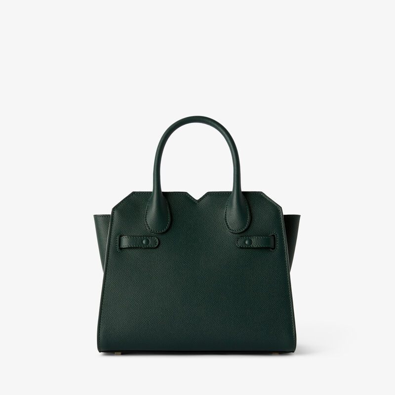 Milano Two Handles Mini Bag -  - Vitello Millepunte Soft - Valextra - 6
