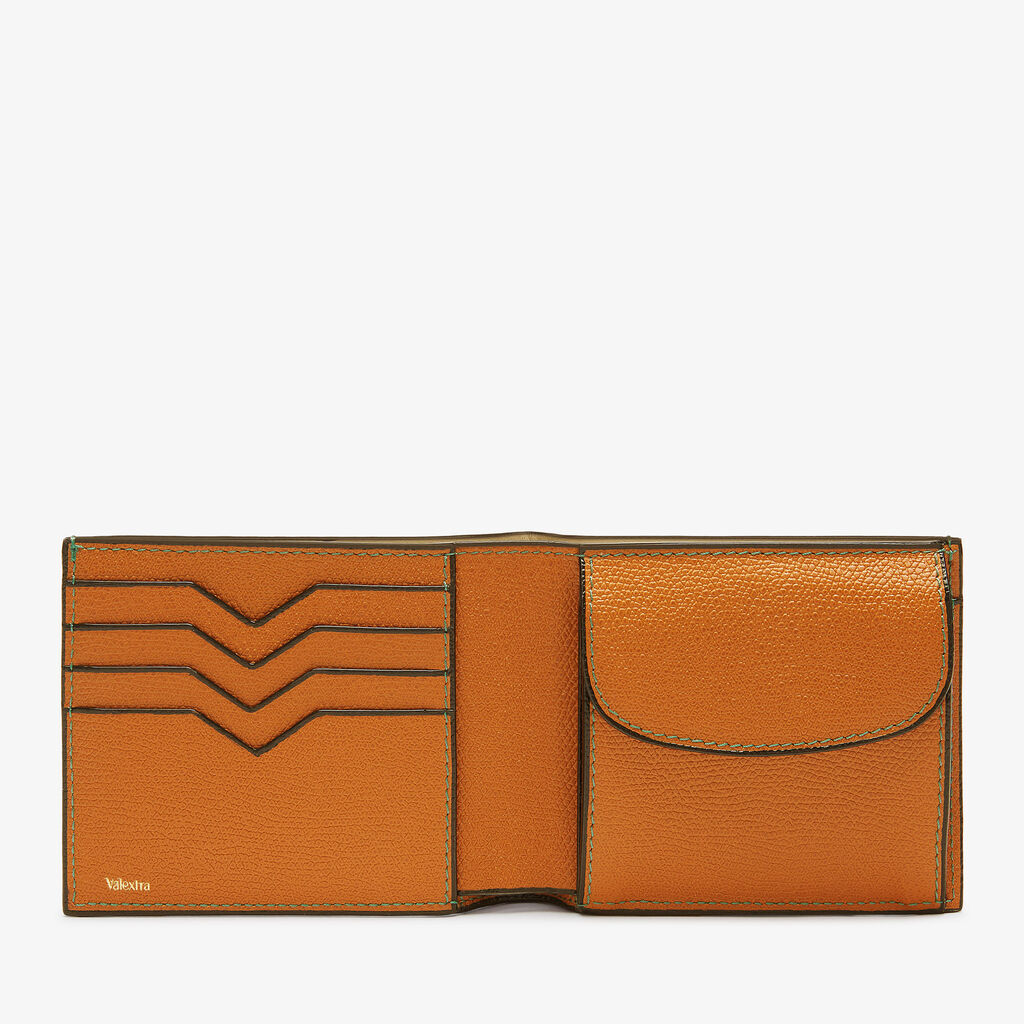 Wallet 4Cc With Coin Holder - Havana Brown - Vitello VS - Valextra - 4