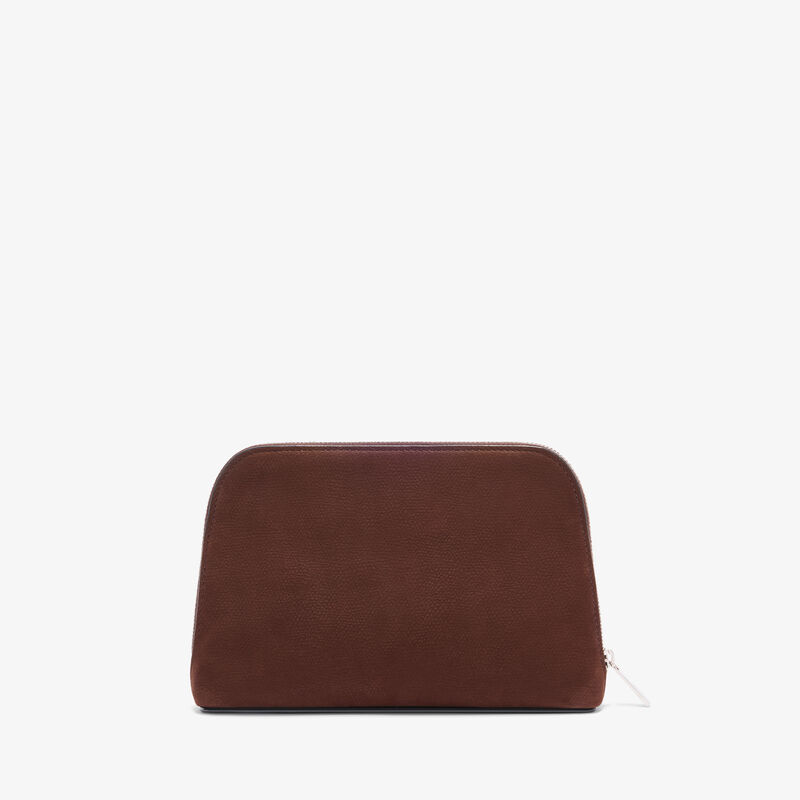 Cosmetic Senso Medium Case -  - Vitello Millepunte Nabuk - Valextra - 4